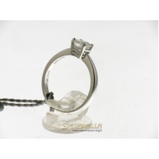 SALVIN ANELLOI SOLITARIO YES ORO BIANCO E BRILLANTE CT 0,70  REFERENZA 20016841.